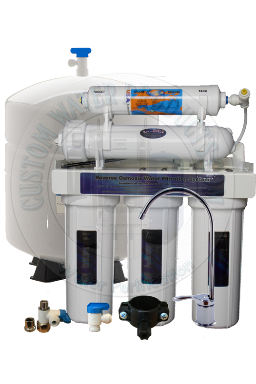 Custom Water Products 5 Stage Reverse Osmosis System