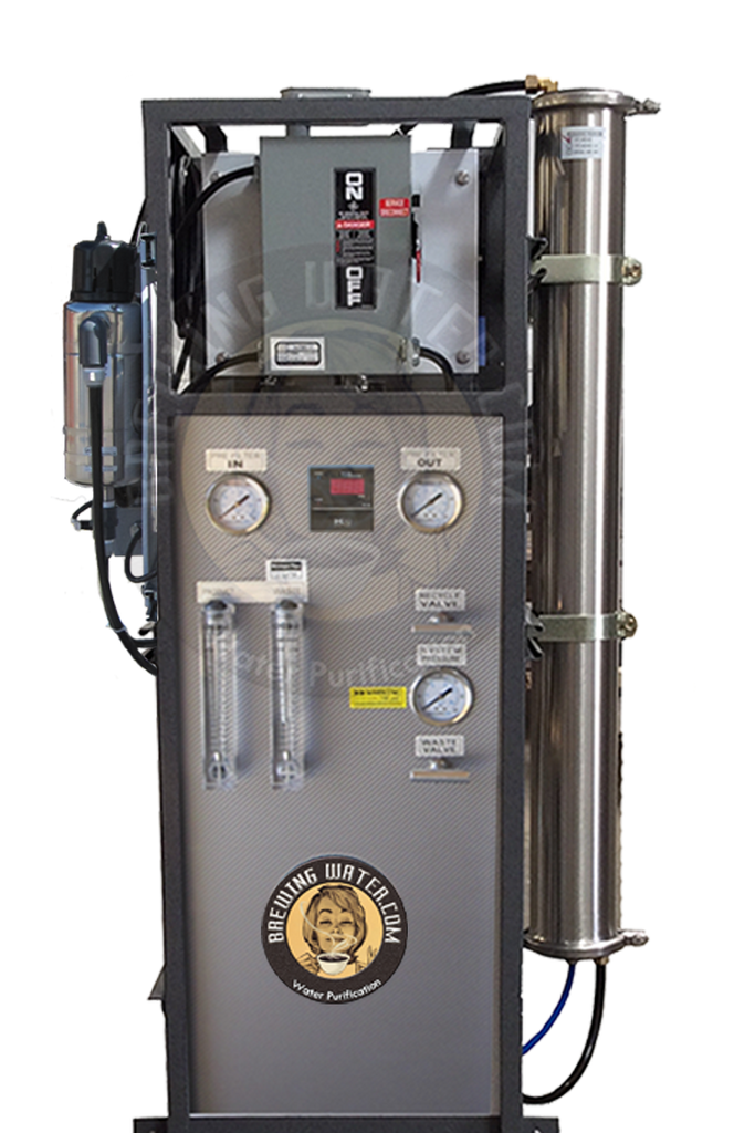 CWP 4000 GPD Reverse Osmosis System with Blending Valve, UV TDS Monitor